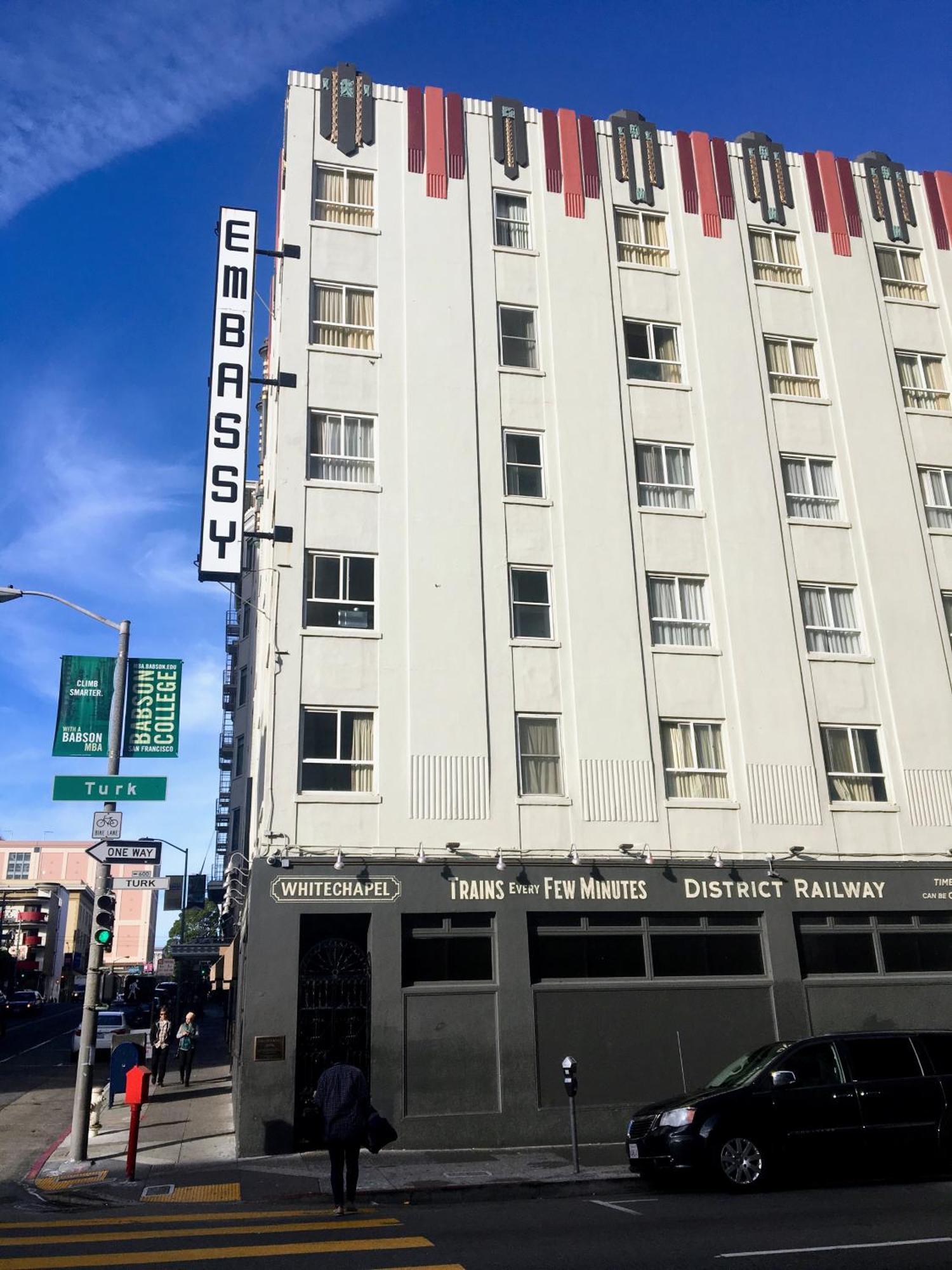 Embassy Hotel San Francisco Exterior foto